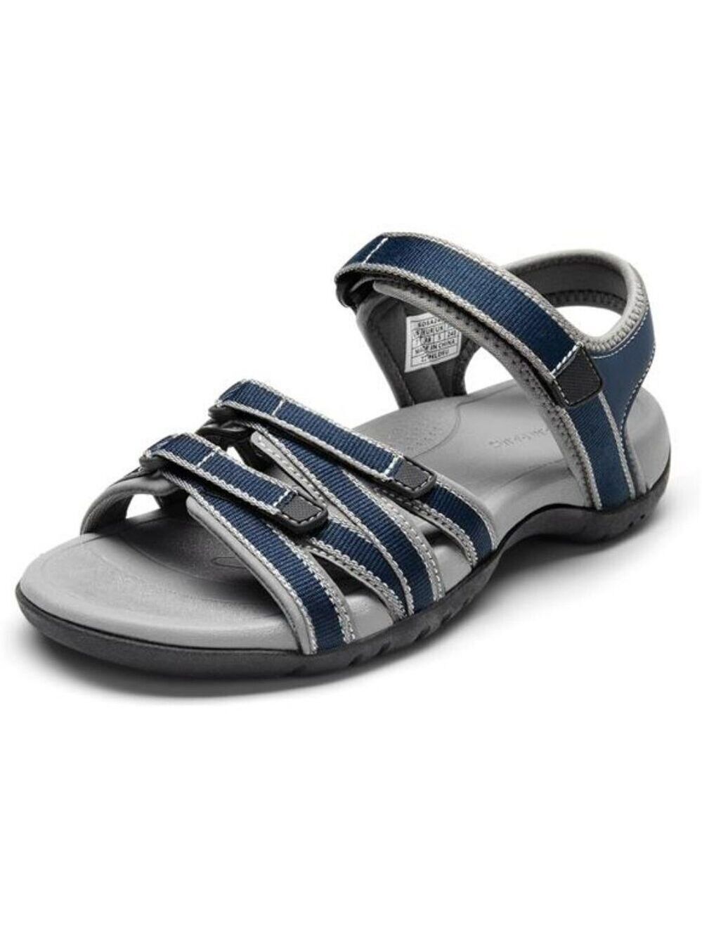 Womens Hiking Sandals Adjustable Strap Water Shoes Beach Walking Travel Shoes